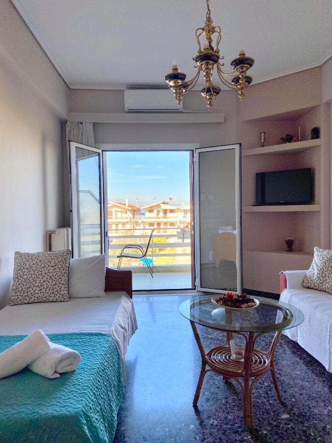 Mpanos Sea Apartment 2 Лутра-Ореас-Еленіс Екстер'єр фото